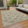 Machine Washable Indoor/Outdoor Xhevrie Gold Rug