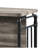 Gray And Oak Counter Height Table, 24.47 In. Depth With Storage 6 Package