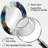 Deep Knowing Abstract In Royal Blue And Gold VI - Modern Oval Wall Mirror-972358002