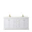 Meuble-lavabo double autoportant 60 po avec plateau Avery-98251173-98251175-98251177