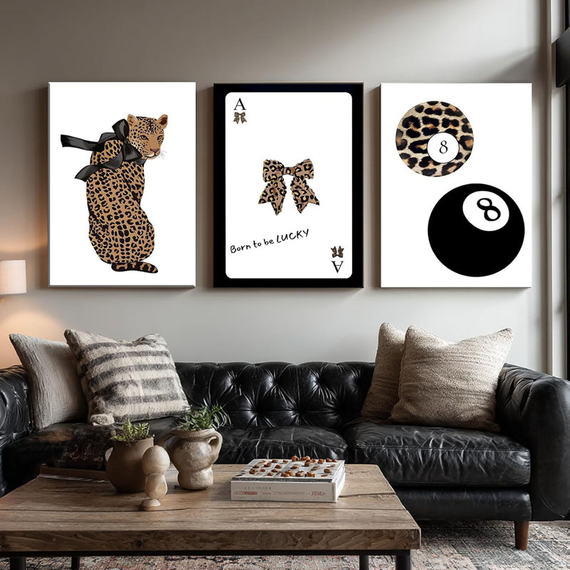 3 Piece Wrapped Canvas Wall Art