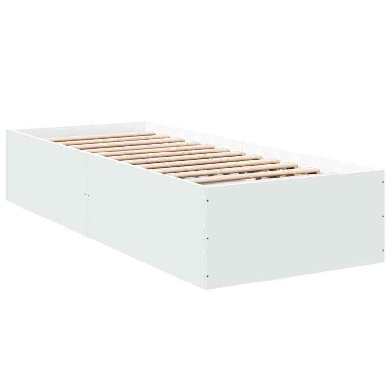 Pevehouse Bed, White, European Single (90 x 200 cm)