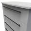 Fully Assembled Ahmyra 4 - Drawer Chest of Drawers-1162459500