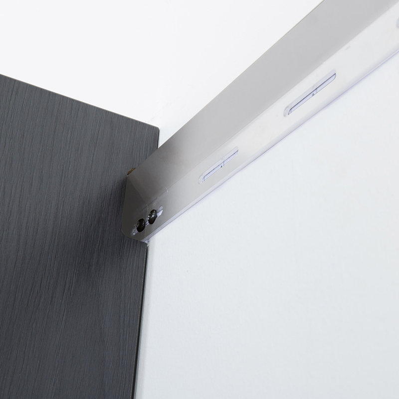 Armoire de garage murale en métal gris Nova Series