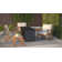 Fauteuil en bois Hariklia