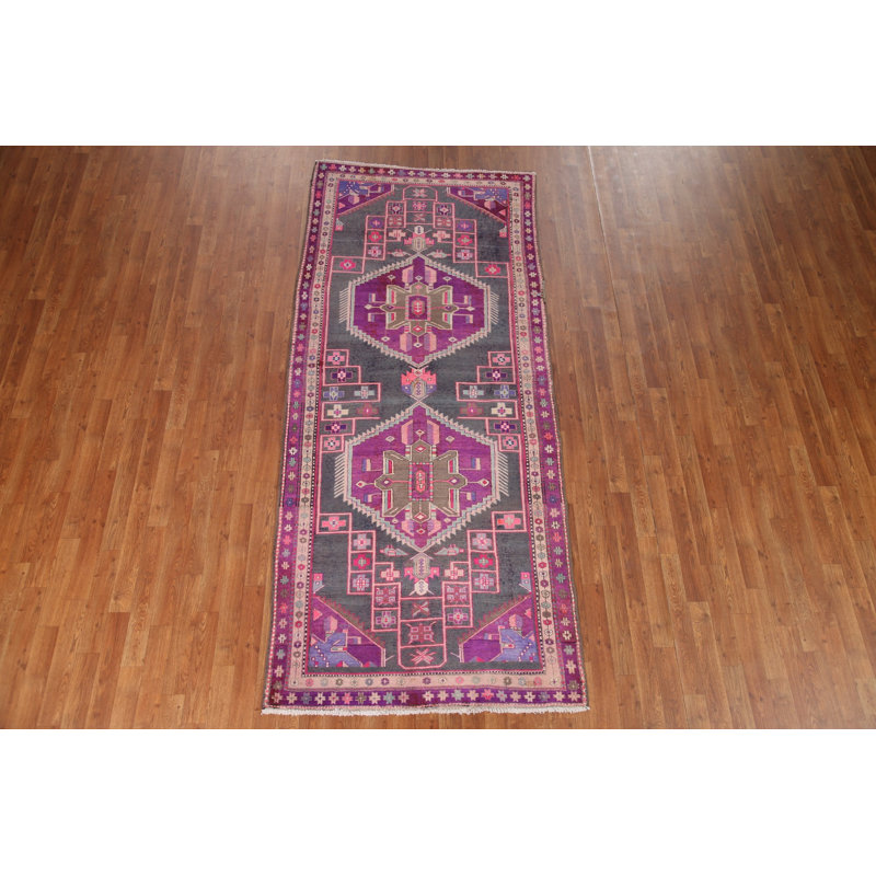 Tapis de couloir géométrique 4 x 9