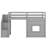 Loft Bed With Storage Staircase And Window-1153908616