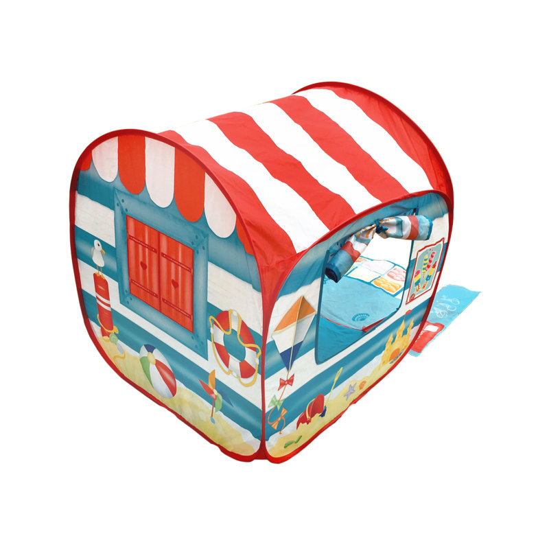 Multi-Color Polyester Pop-Up Beach Tent for Toddlers