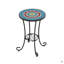 Table d'appoint de patio avec tablette-1701405262