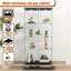 Vitrine moderne en verre avec lumières DEL-125205781