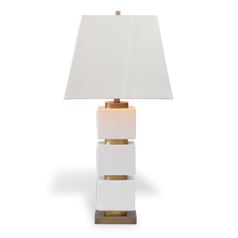 Manhattan Table Lamp, Ivory