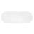 Sheba 72" x 28" Freestanding Soaking Acrylic Bathtub-47591006