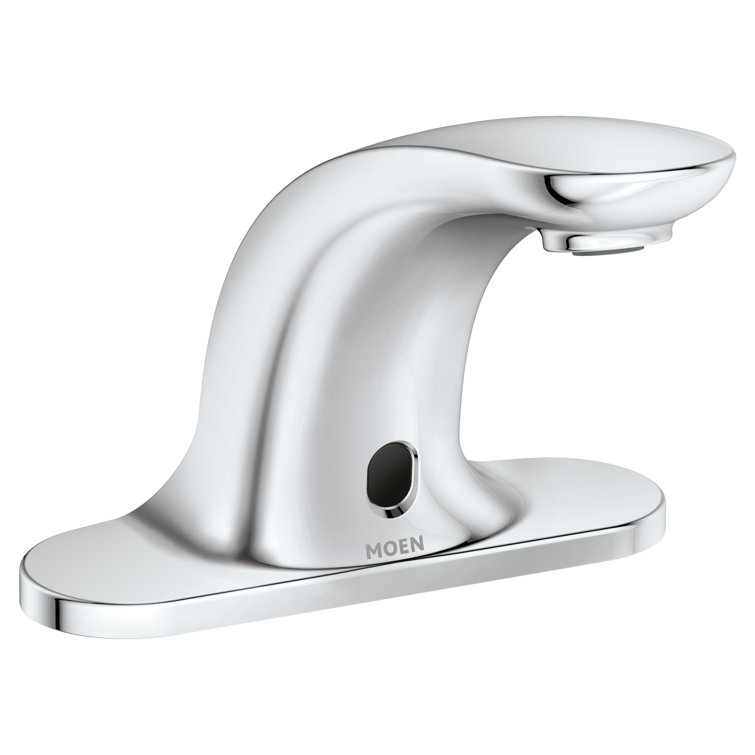 M-Power Sensor-Operated Electronic Centerset Low Arc Bathroom Faucet