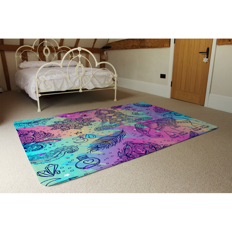 Delong Shag Area Rug, Rectangle 160 x 230cm
