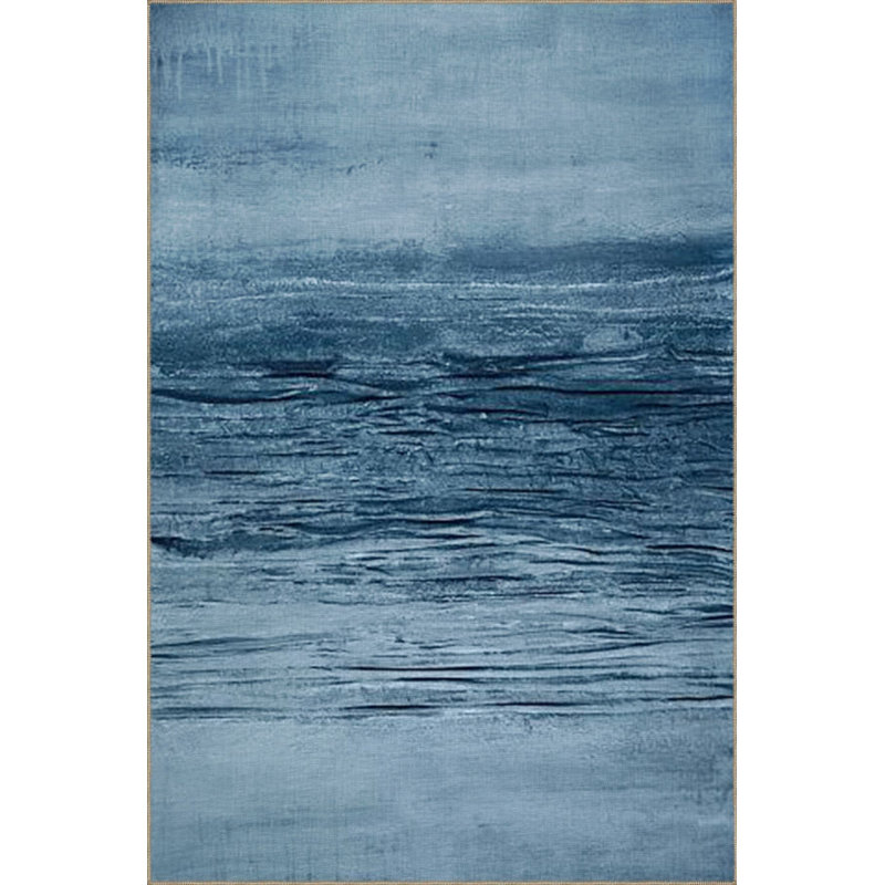 Tapis tissé à motif Water Nature, Sous-tapis carré 3 pi 3 po inclus