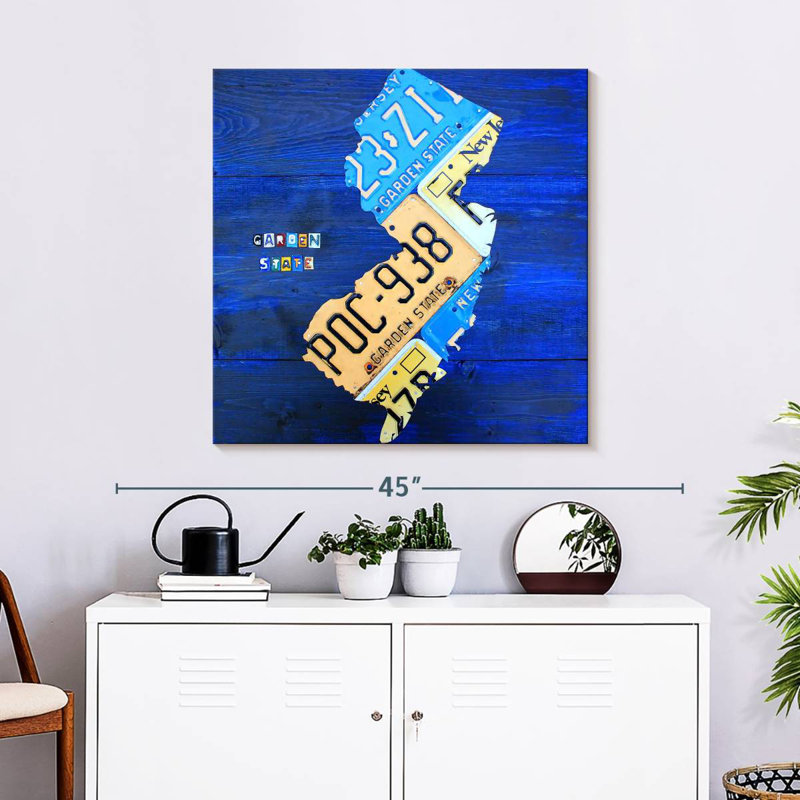 Aliaz New Jersey, 30" H x 30" W
