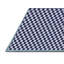Tapis bleu tissé à la machine-1177678791