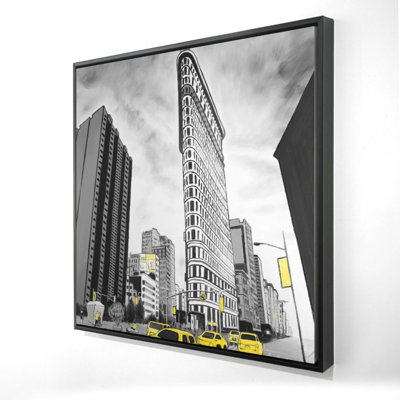 «Outline Of Flatiron Building To New-york»