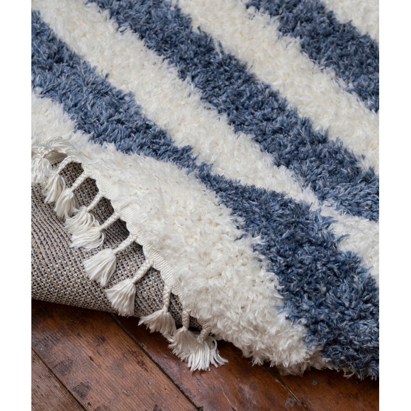 Striped Indoor Rug, Rectangle 2'7" x 4'11"
