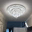 Lustre de chambre en cristal à intensité variable-1220189771