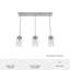 Luminaire suspendu linéaire à 3 lumières pour îlot de cuisine Devon Park-55746949