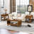 Rectangular Living Room Coffee Table Set-1670349520
