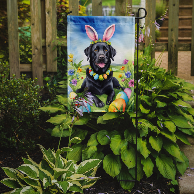 Easter Egg Hunt Double Sided 15.5'' H x 11.25'' W Polyester Easter Garden Flag