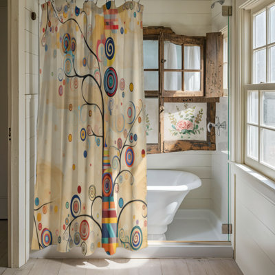 Festive Tree - Premium Shower Curtain