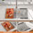 Quartz 33" X 22" Granite Composite Workstation Sink Quartz Drop In Low Divider 50/50 Double Bowls Kitchen Sink-128558940