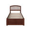 Lit plateforme en bois massif avec pied de lit et gigogne Florio-140254009-140254015