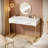 Vanity Desk with 2 Drawers-1165947349