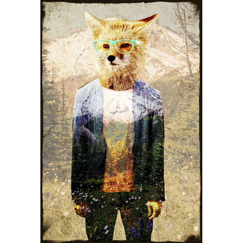 A Fantastic Mister Print, Outdoor, 40" H x 30" W