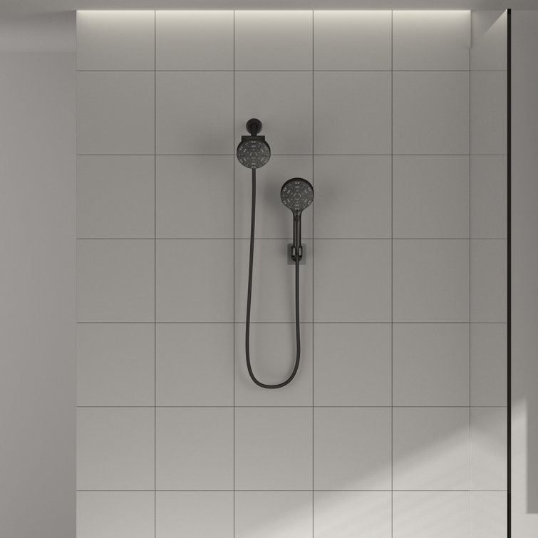 4.7" Multi Function Rain Dual Shower Head