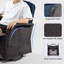 Ensemble de chaises pivotantes d'extérieur avec coussins 6 pièces Kyesha-21498386-21498385
