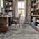 Contemporary Distressed Geometric Area Rug