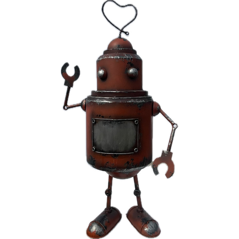 Love-bot, robot en métal