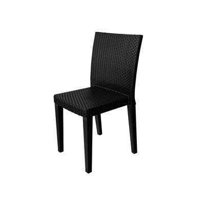 Plastic Outdoor Stacking Dining Side Chair