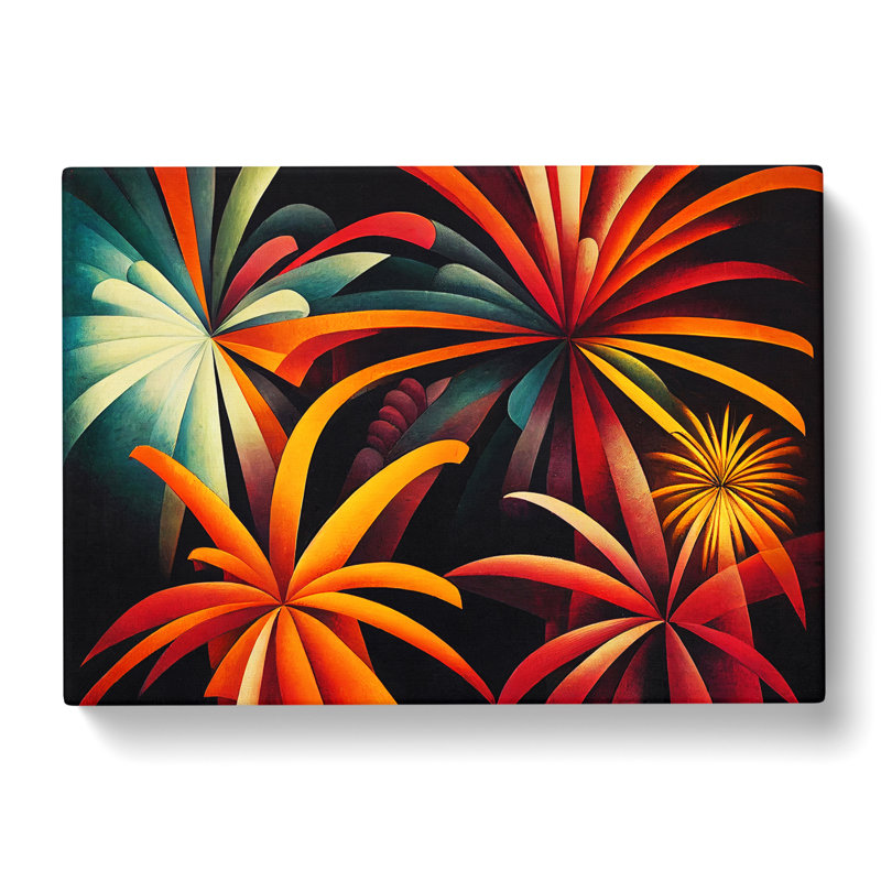 Enchanting Fireworks - Wrapped Canvas, 40cm H x 60cm W x 3cm D