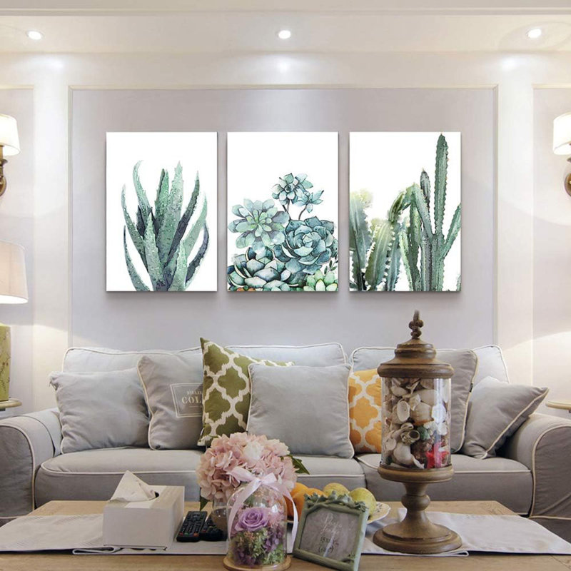 3 Piece Wrapped Canvas Wall Art