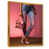Cadre flottant doré