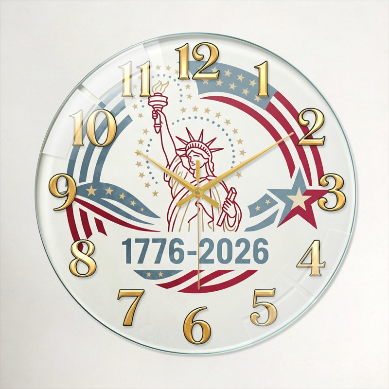 "American Flag USA 250th Anniversary Merchandise", 40 x 40 cm (15,7 x 15,7 pouces)