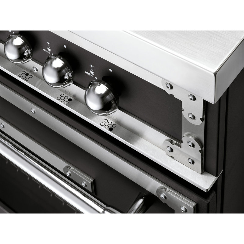 Bertazzoni 47.88'' W Free Standing Range, Burgundy