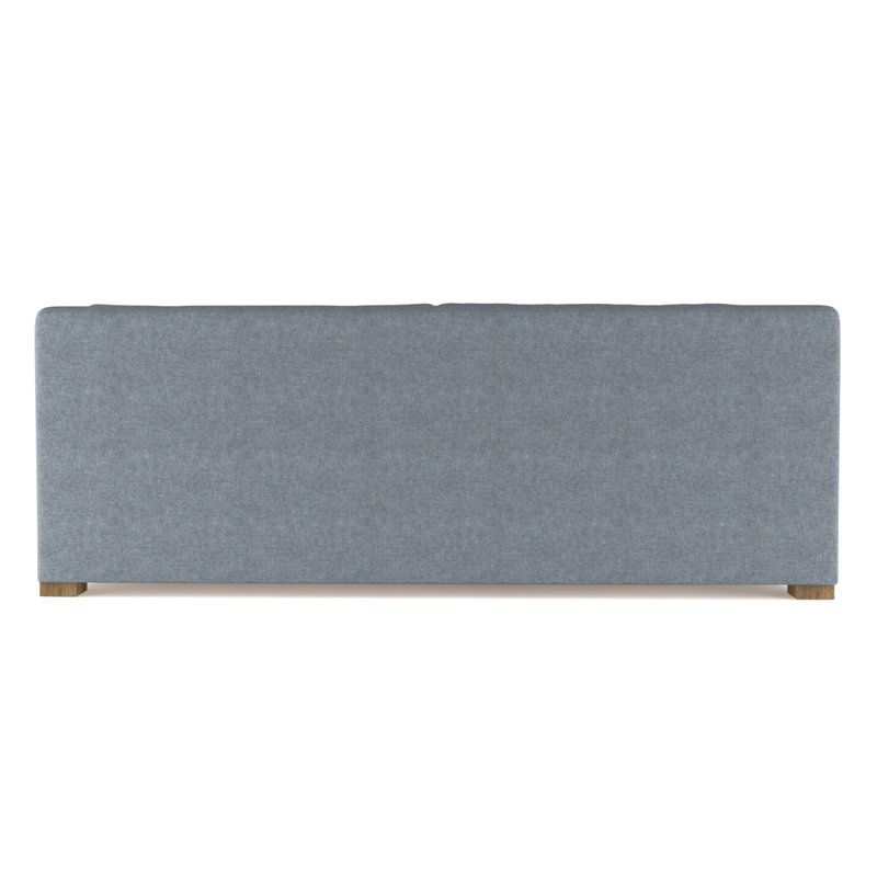 Causeuse Crosby, H 32,5 po x l 72 po x P 43 po, Patiné, Brume moelleuse en velours