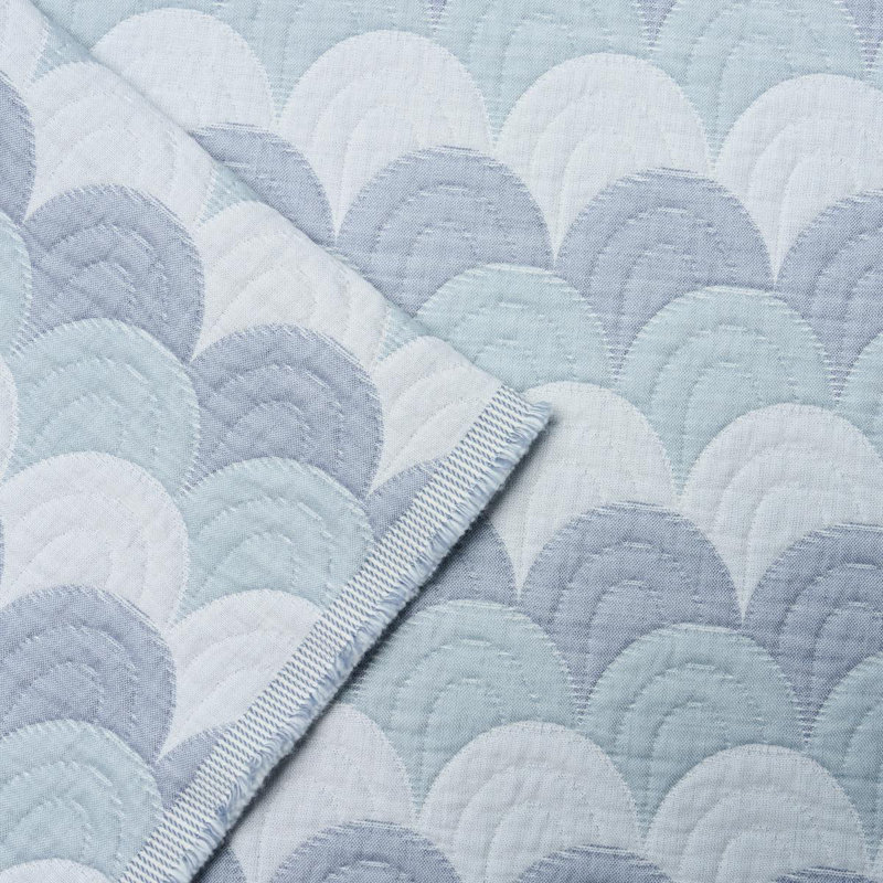 Tissu Prairie Hills, Bleu