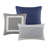 Jenson Blue Color Block Stripe 7-Piece Cal King Comforter Set with Throw Pillows-494467976-494467981