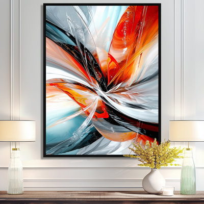 Starlight Bloom Of Fractal Art II - Abstract  Fractal Wall Art Print