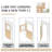 Interior Split Dutch Door -9-Lite Frosted Glass Solid Core Panel Door (No Hardware Kit)-102074274-112662517-112662516
