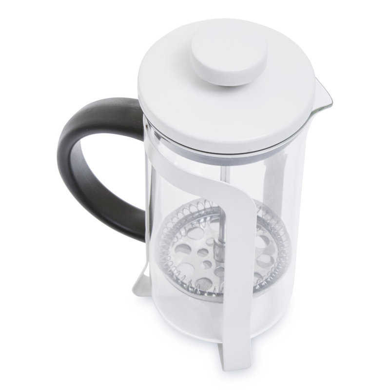 Akeala Matte White Cafetiere 350Ml, White