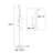 Inita Freestanding 6 - Hook Coat Rack-1304196621