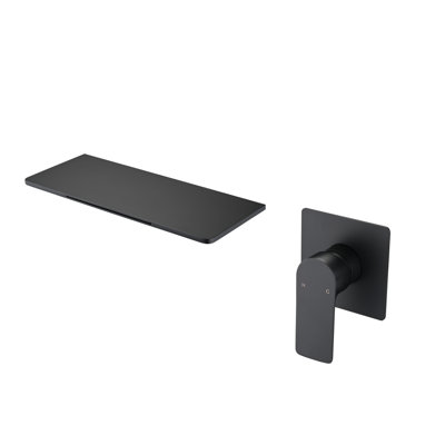 Bathroom Waterfall Single Handle Sink Faucet.